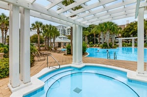 Take a dip in the hot tub at Market Street Inn