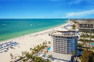 Grand Plaza Bellwether Beach Resort at St. Pete Beach Florida