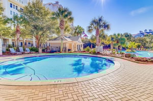 The outdoor childrens pool at Lasata in Miramar Beach, Florida