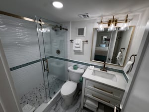 Master bathroom
