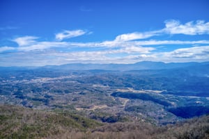 Views from Best View Ever A 5 bedroom cabin rental in Pigeon Forge