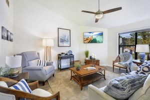 Living Room – Harbour Oaks 316, St. Simons Island