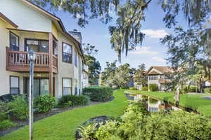 Lagoon and Grounds – Harbour Oaks, St. Simons Island