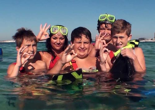 6608 Snorkelingkids