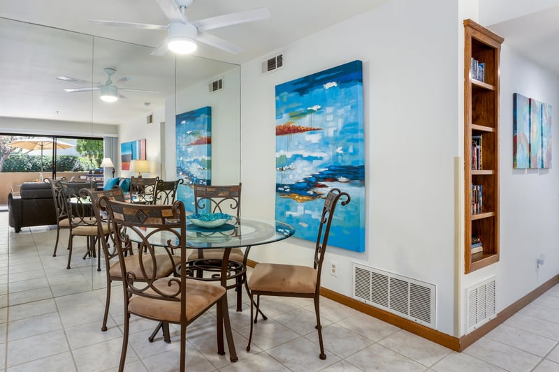 Well planned living spaces