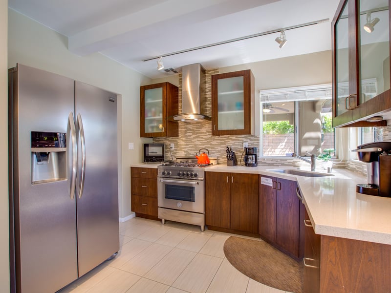 Cook at home in the gorgeous chefs kitchen