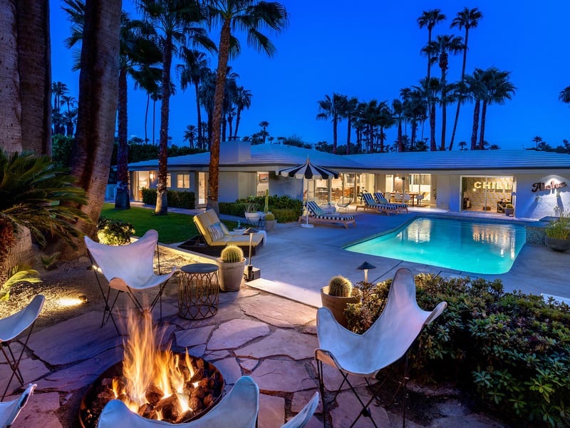 Relax by the firepit