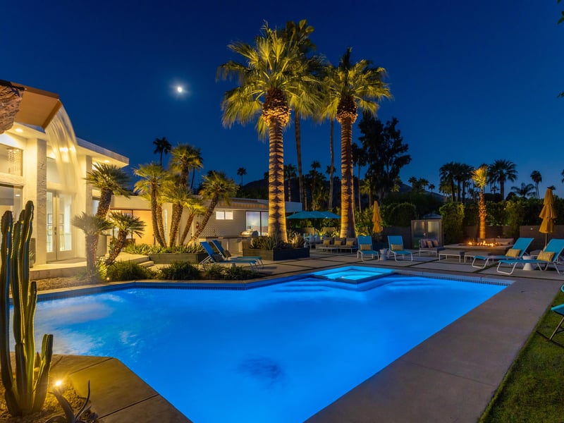 An evening swim is a must