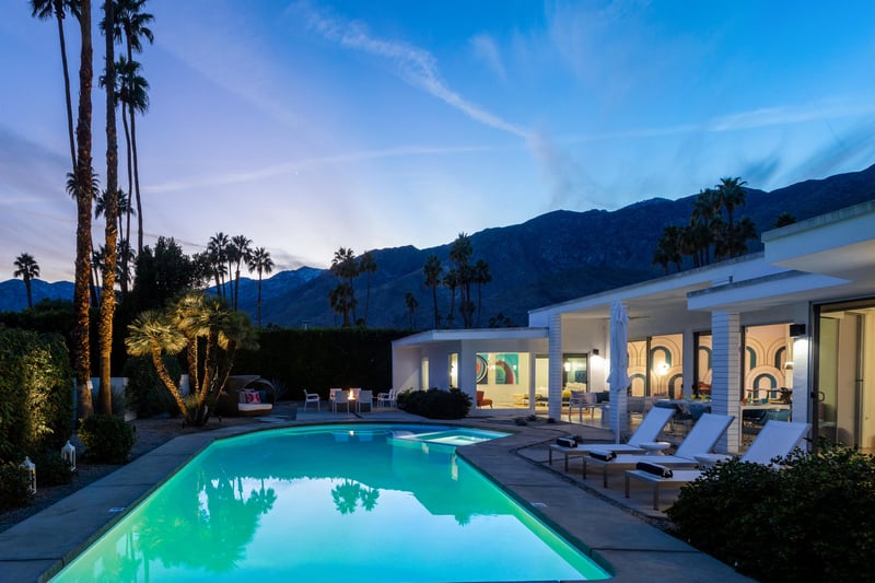 Evening swims under the stars