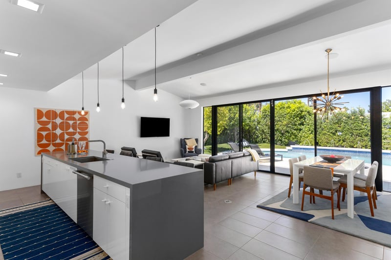 Spacious open floor plan