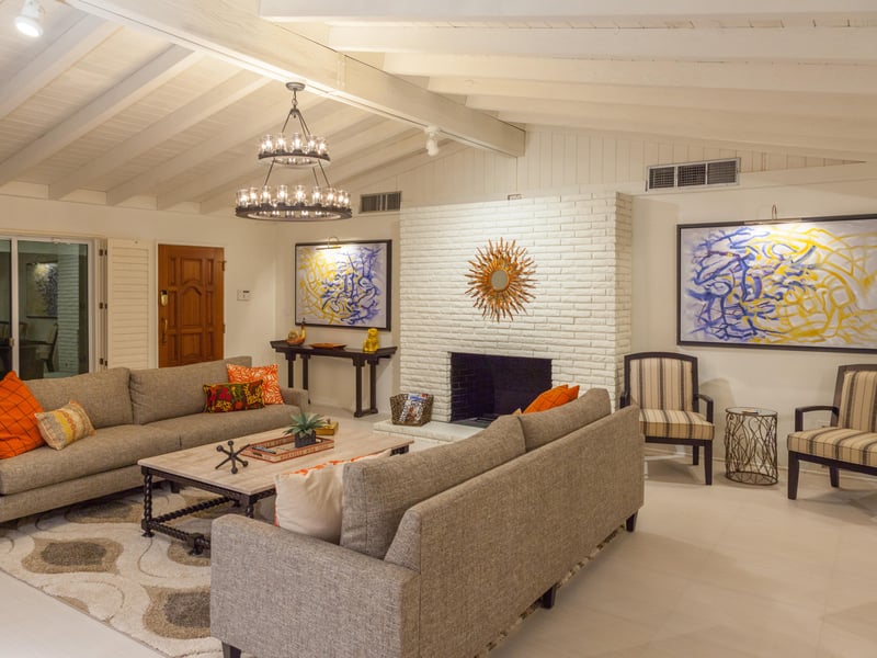 Spacious open floor plan