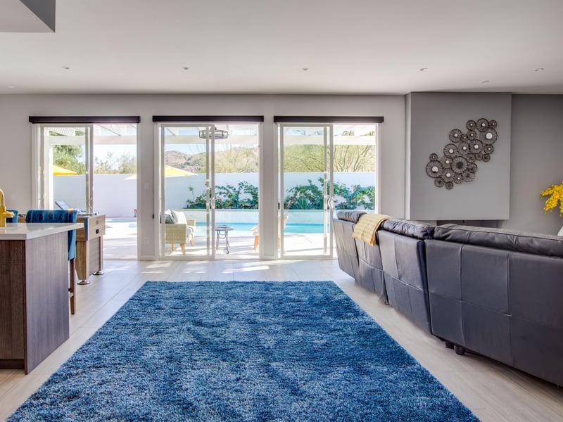 A Beautiful Blue Rug