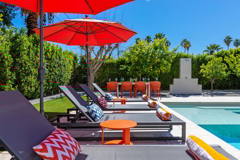 Afternoon by the pool