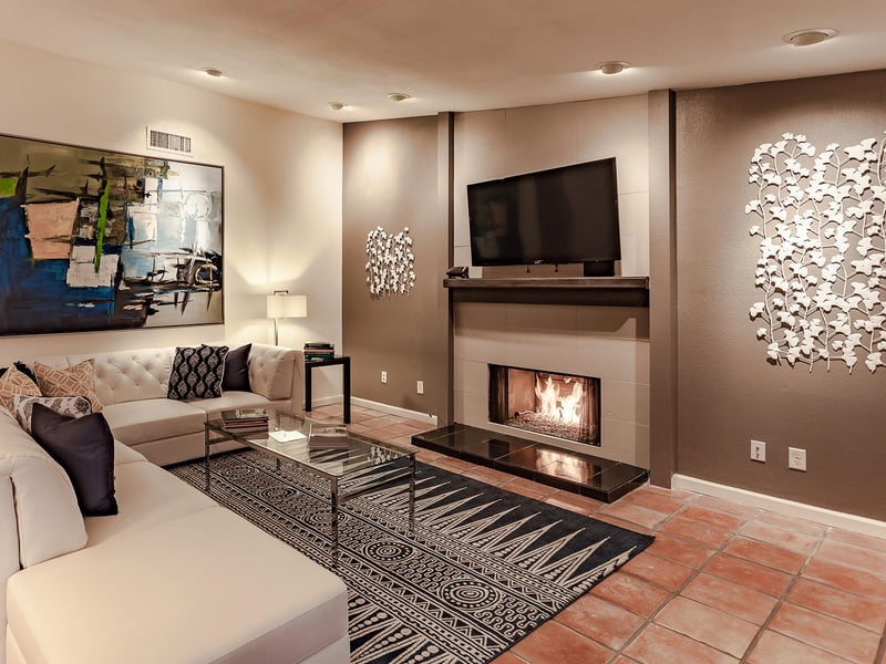 Flat screen televisions  perfect for a movie night