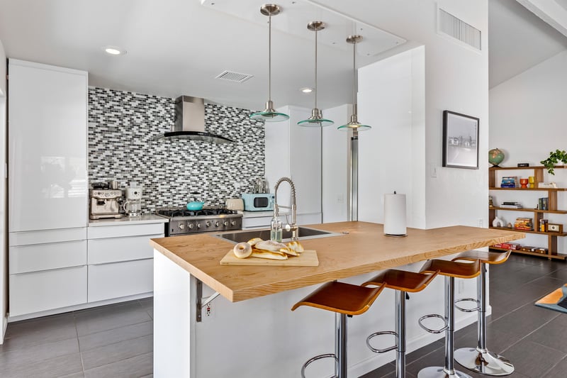 Breakfast bar for four