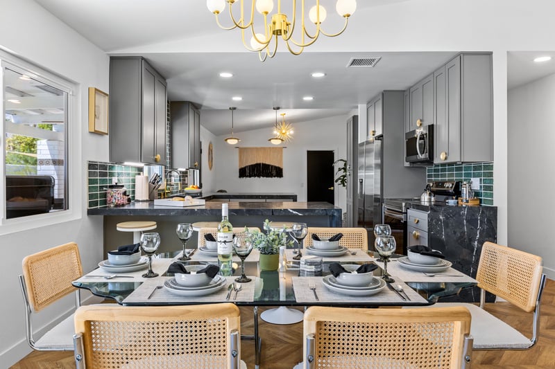 Share a lovely meal with friends and family