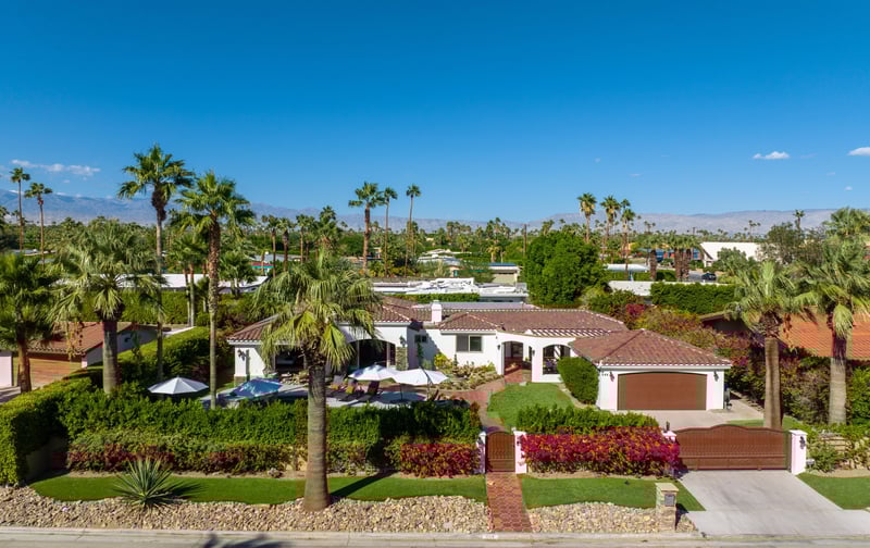 Aerial views of Mirador Desert Oasis