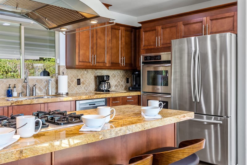 Beautiful granite countertops