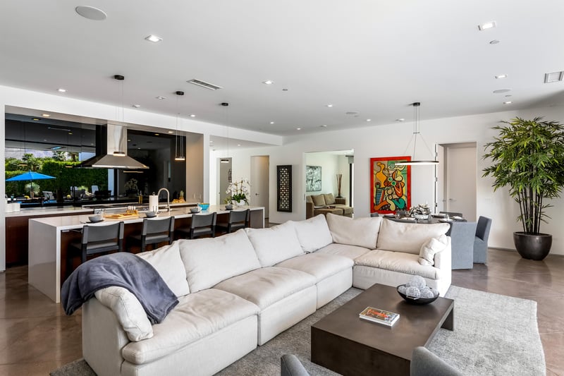 Oversized sectional sofa