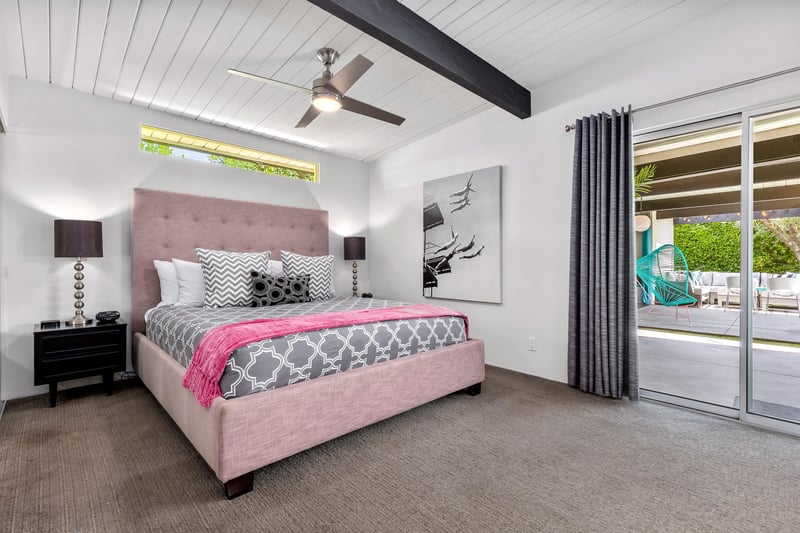 Cozy california  king size bed