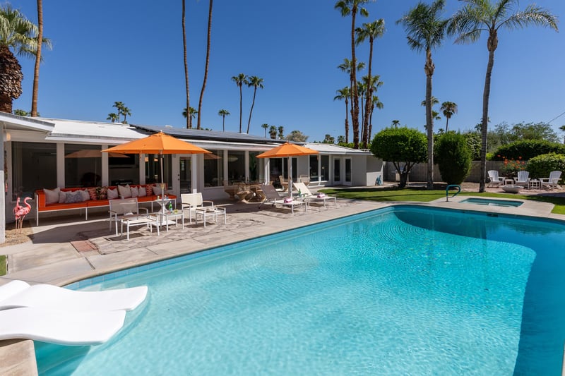 Bask in the sunwarmed waters