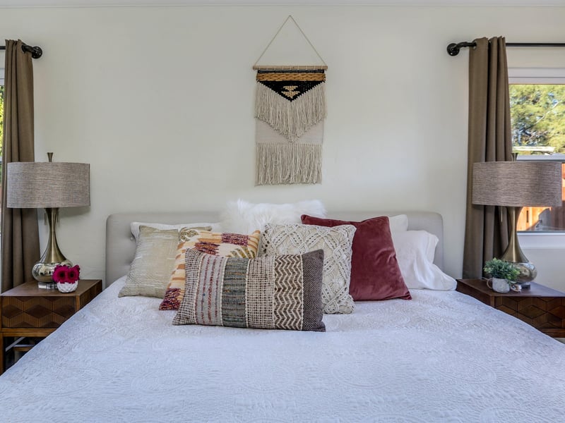 Comfortable pillows for a good nights sleep