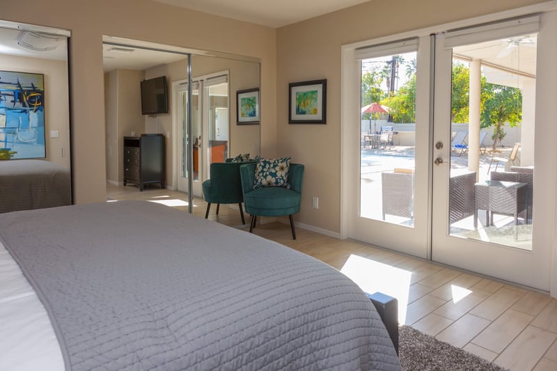 Plenty of natural light