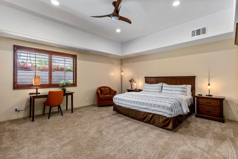 Beautiful guest bedroom