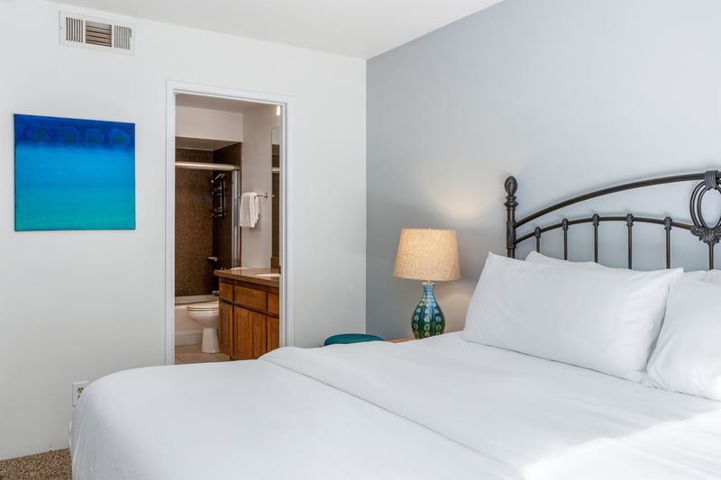 Primary bedroom with ensuite bath