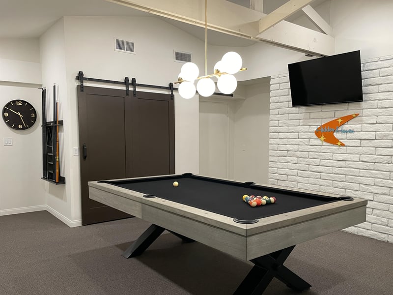 Challenge your friends to a game of pool