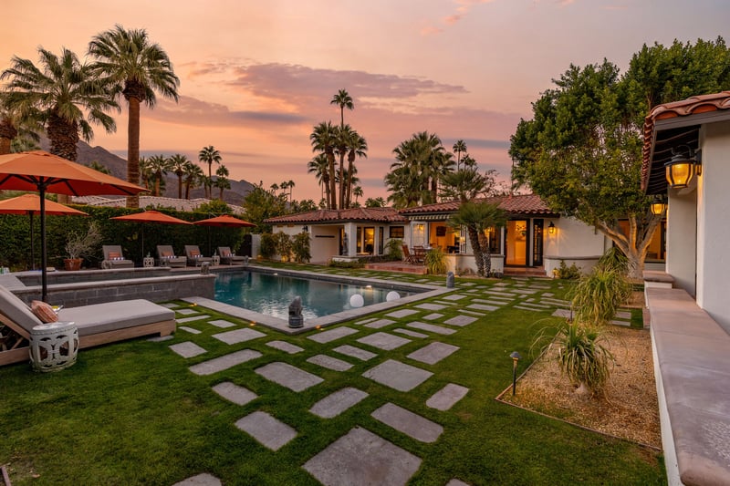 Stunning Palm Springs sunsets