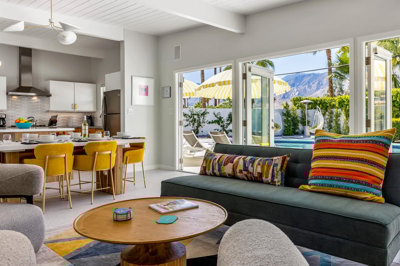 Open concept living pace