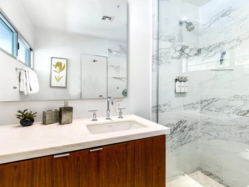 Beautiful guest bath