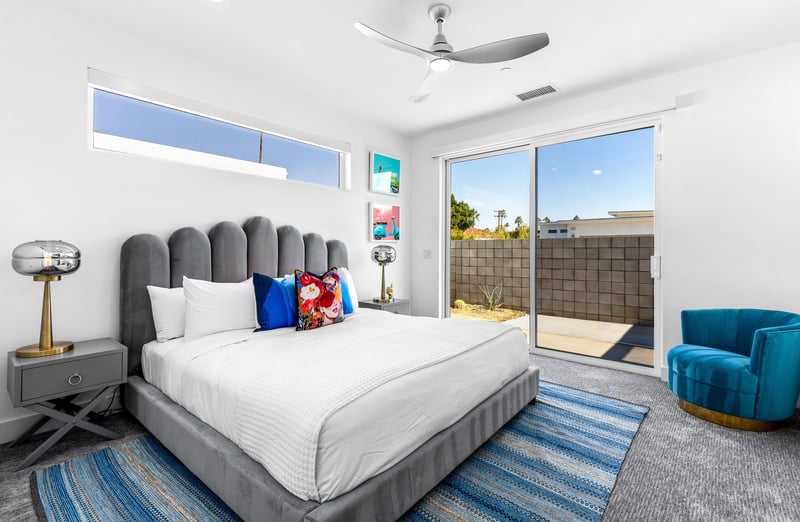 Easy access to the patio