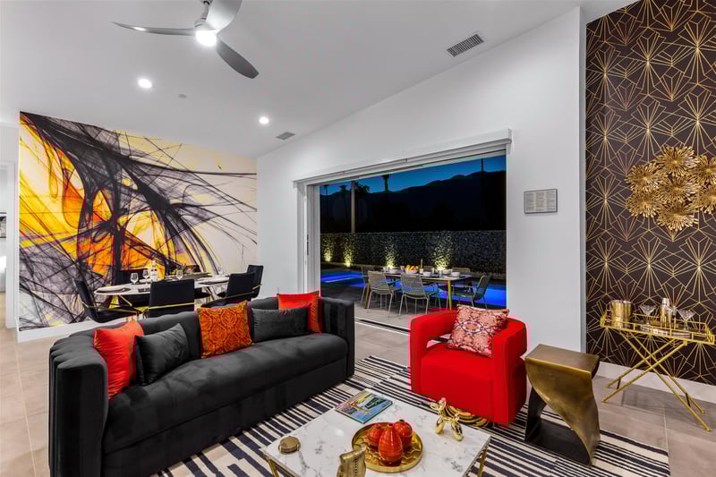 Relax in the living room