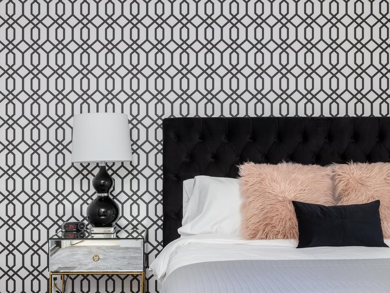 Fall asleep in the gorgeous bedroom