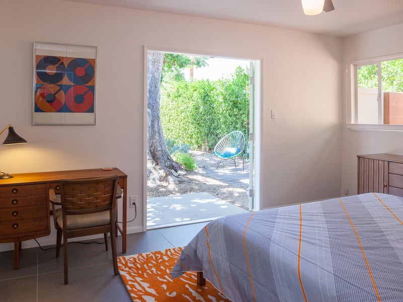 Outdoor access from your gorgeous bedroom