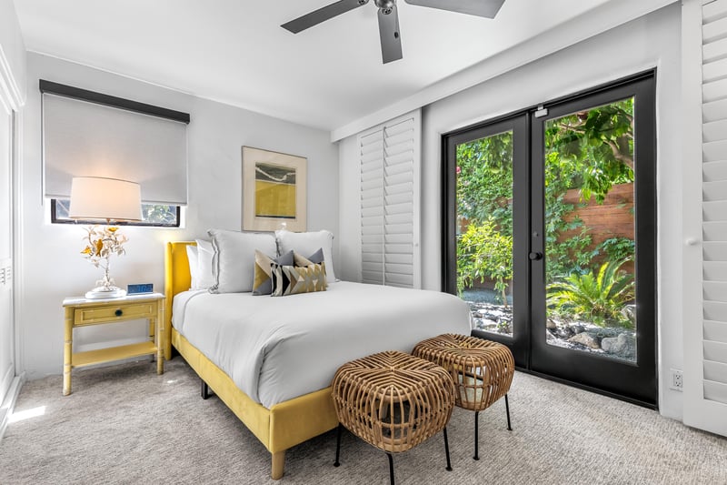 Comfortable guest bedroom