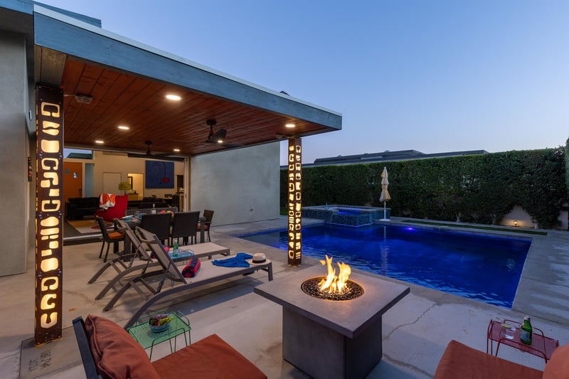 Relax around the fire