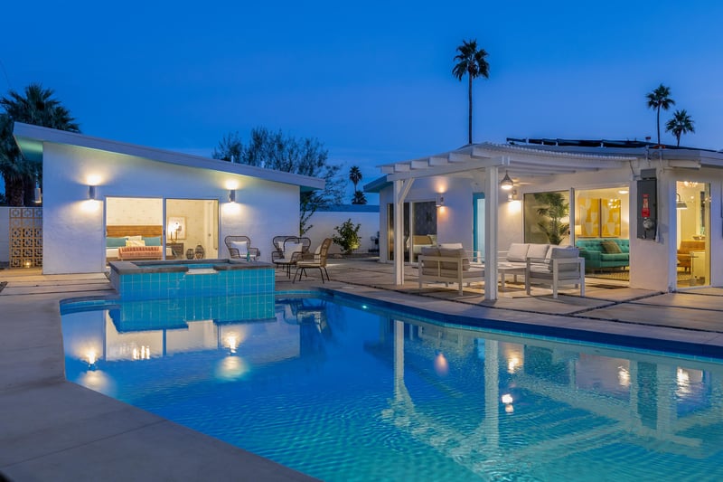 Swim under the moonlit sky