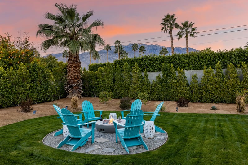 Watch the sun set behind majestic mountains