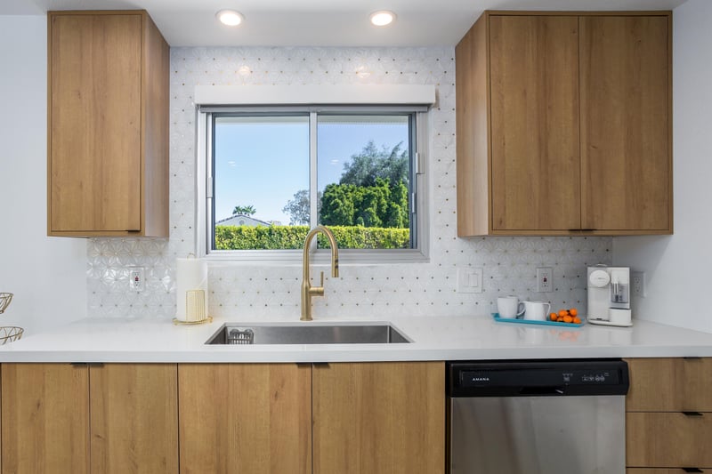 Beautiful views from the kitchen