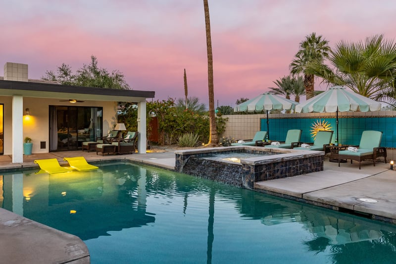 Beautiful Palm Springs sunsets