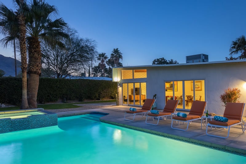 An evening swim is a must