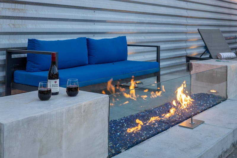 Relax around the firepit