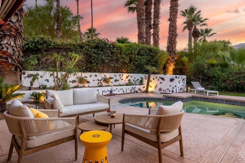 Spend your evenings relaxing outdoors