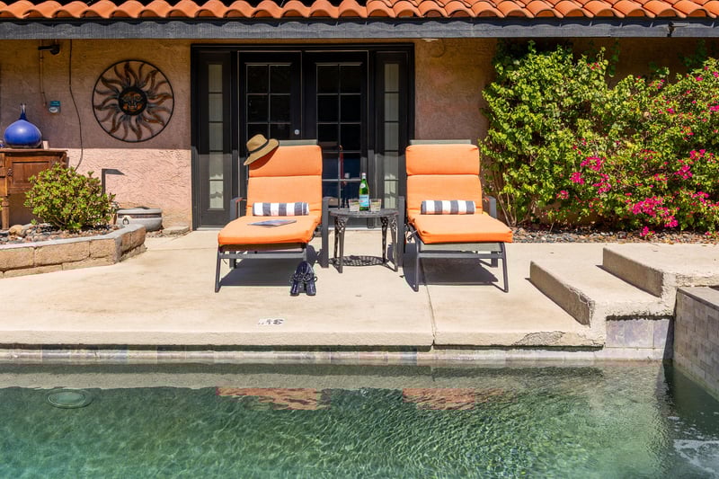 Bask in the warm sunshine