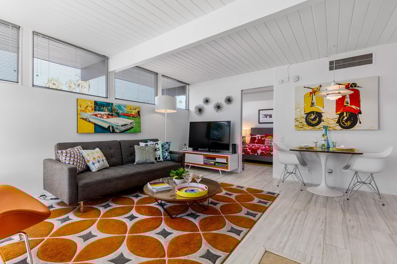 Lounge in the living room