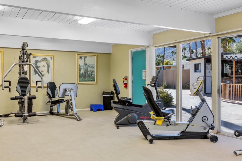 Go to the gym for a workout