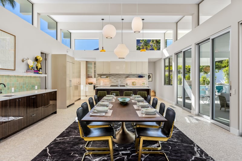 Gorgeous views while you dine